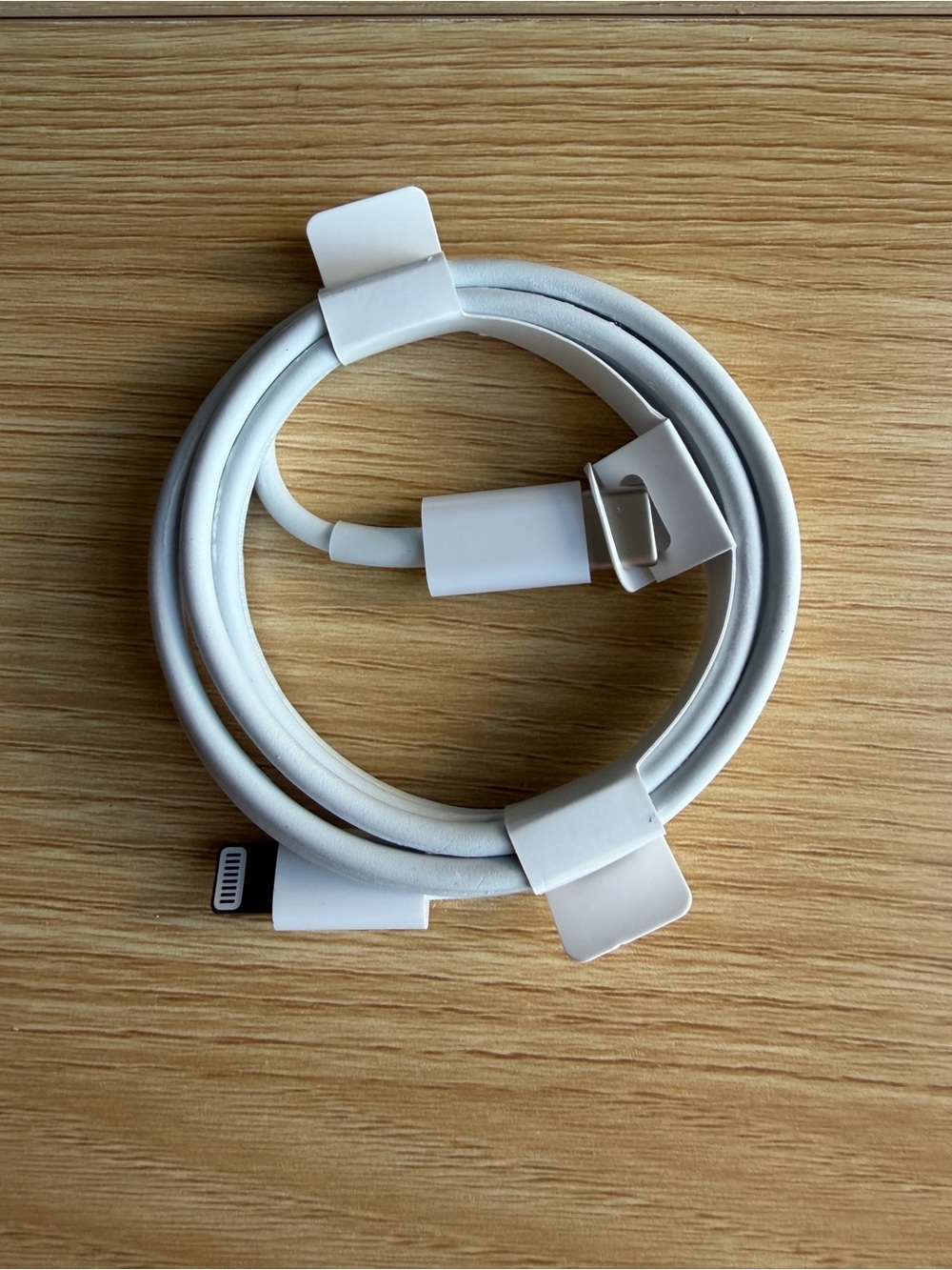 2 New White Apple Lightning to USB C Cable